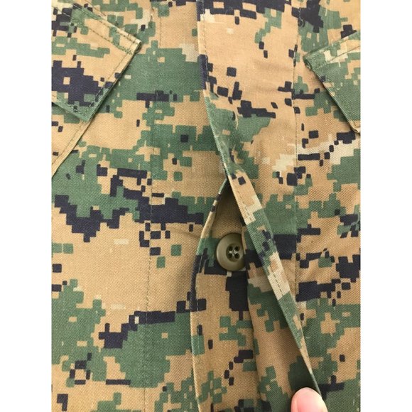 Propper International USMC Navy Mens M Camo Button Front Jacket *12 - Picture 8 of 9